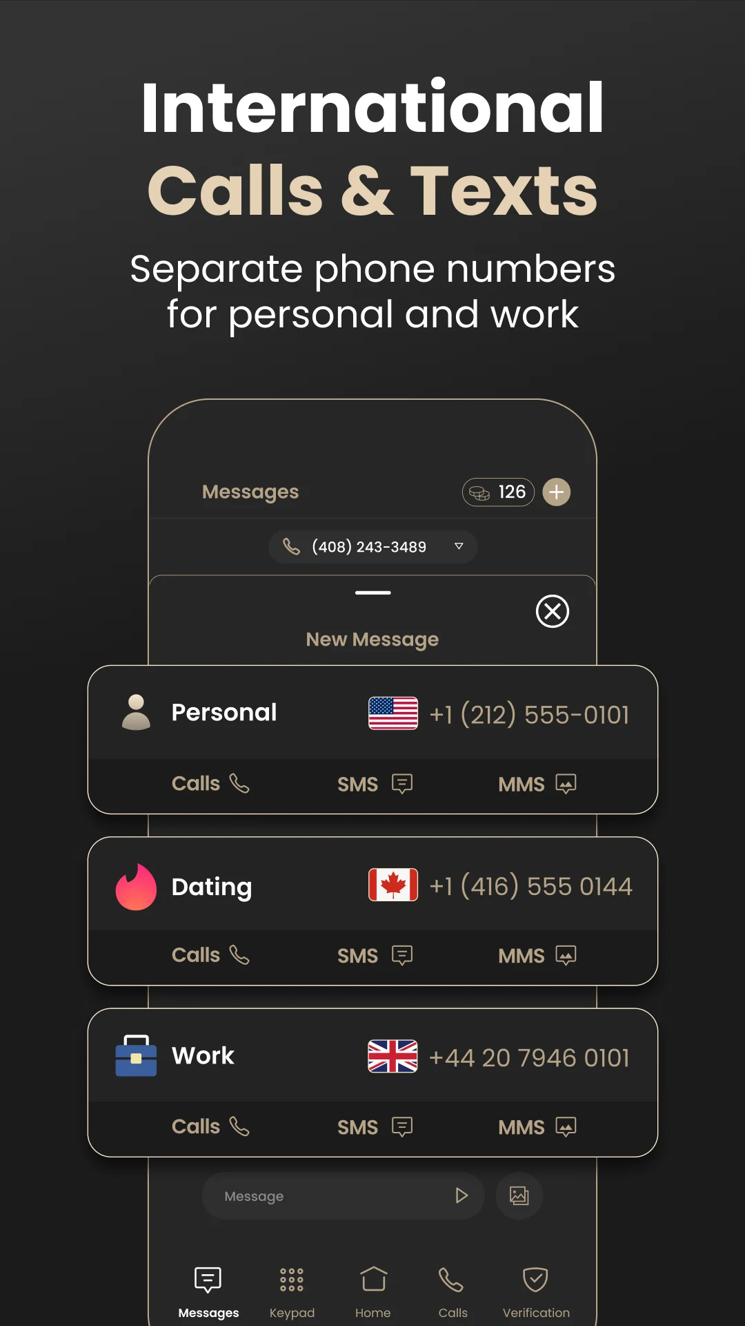 2nd Line+ Second Phone Number screenshot