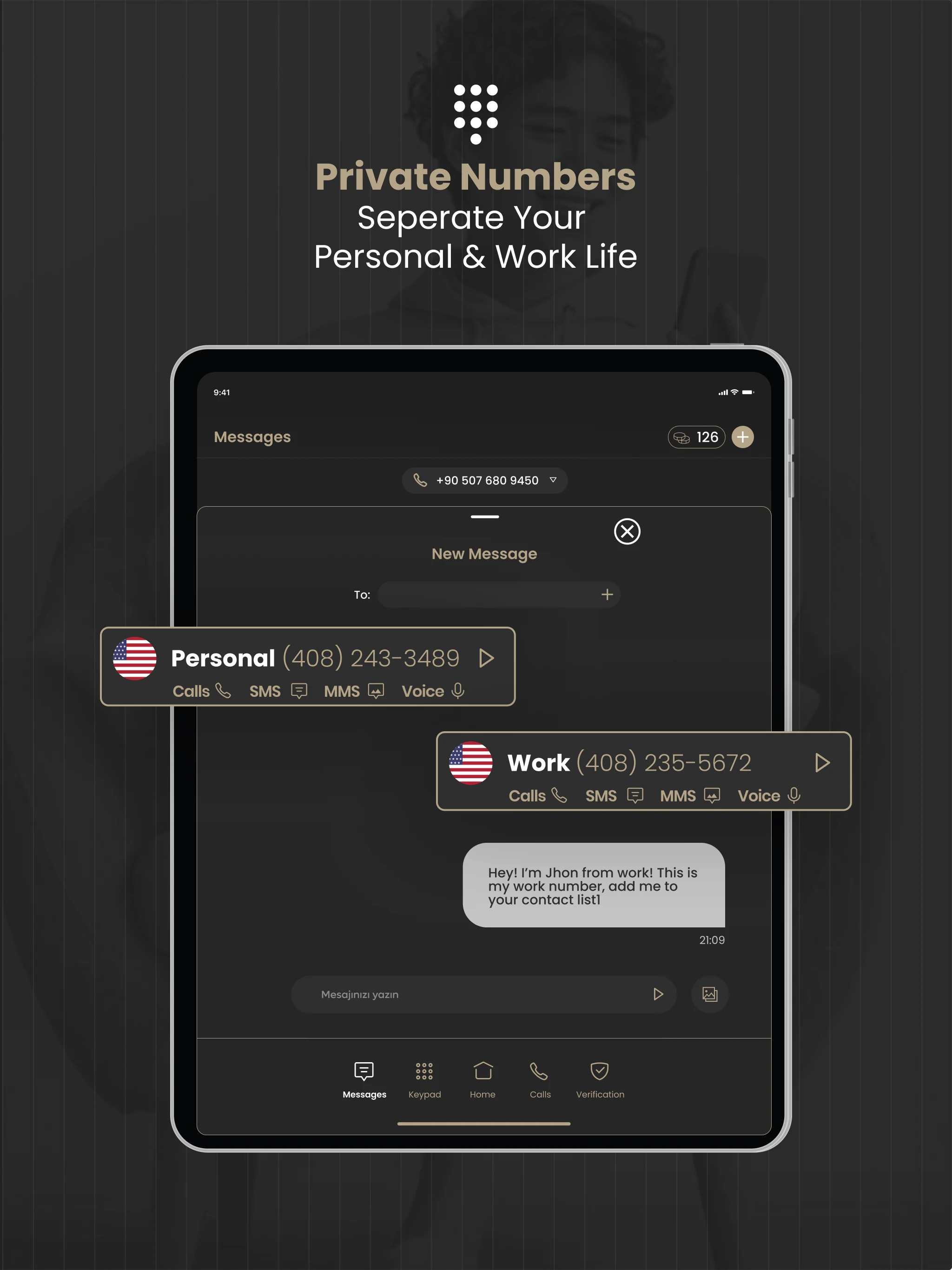 2nd Line+ Second Phone Number screenshot