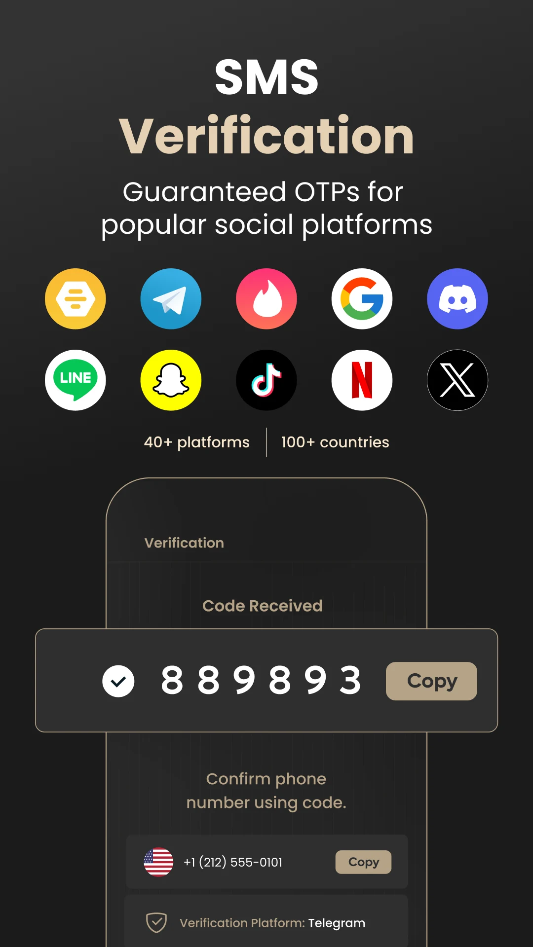 2nd Line+ Second Phone Number screenshot